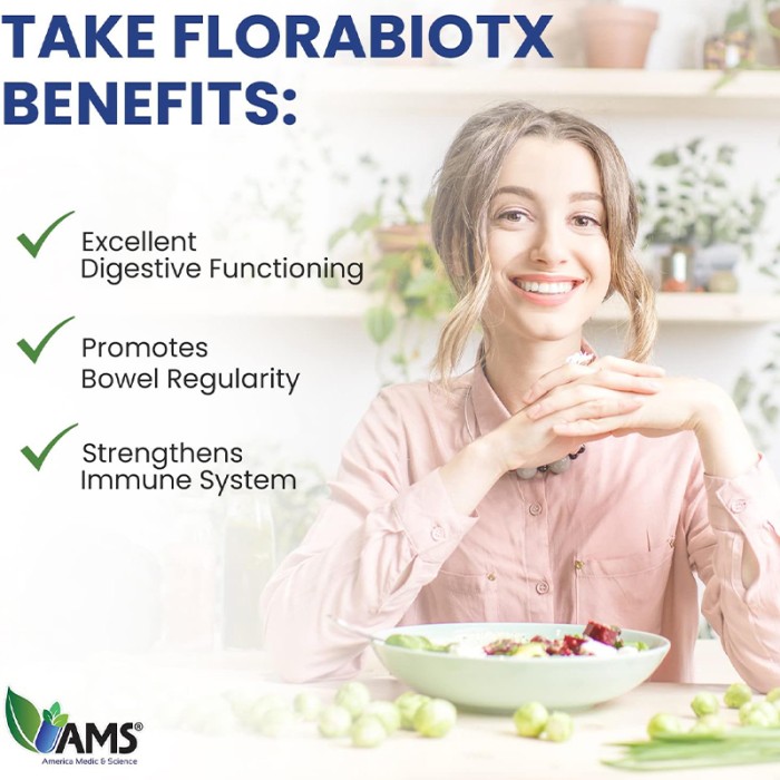 AMS Florabiotix Probiotic 50 Billion 30 Caps AMS-69013-0