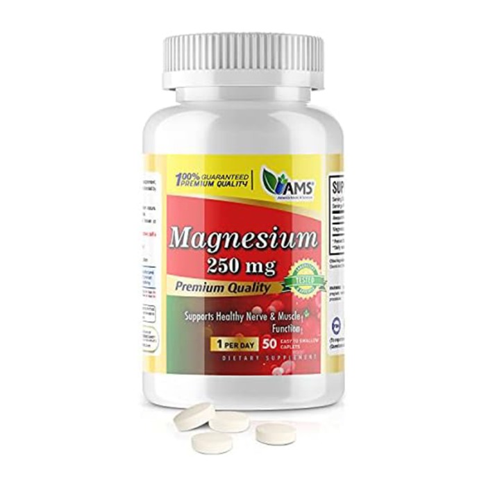 AMS Magnesium 250 mg  AMS-36578-0