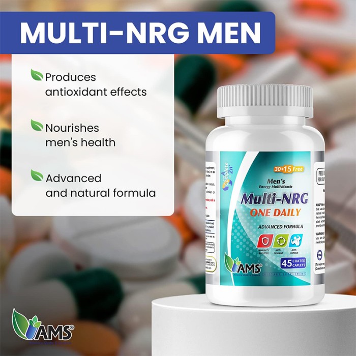 AMS Mens Multi-Nrg 45tabs AMS-35892-0