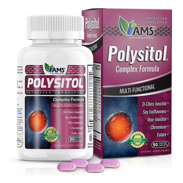 AMS Polysitol Caplets 90's