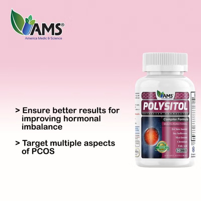 AMS Polysitol Caplets 90's