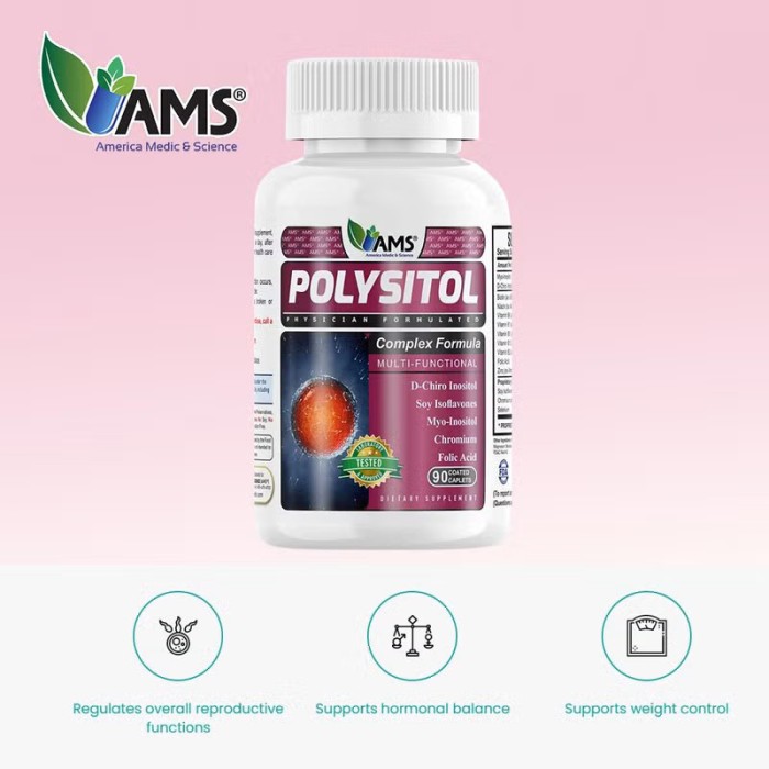 AMS Polysitol Caplets 90's