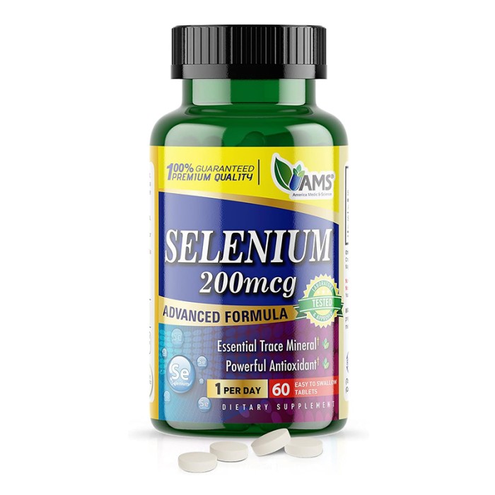 AMS Selenium 200 mcg AMS-35762-0