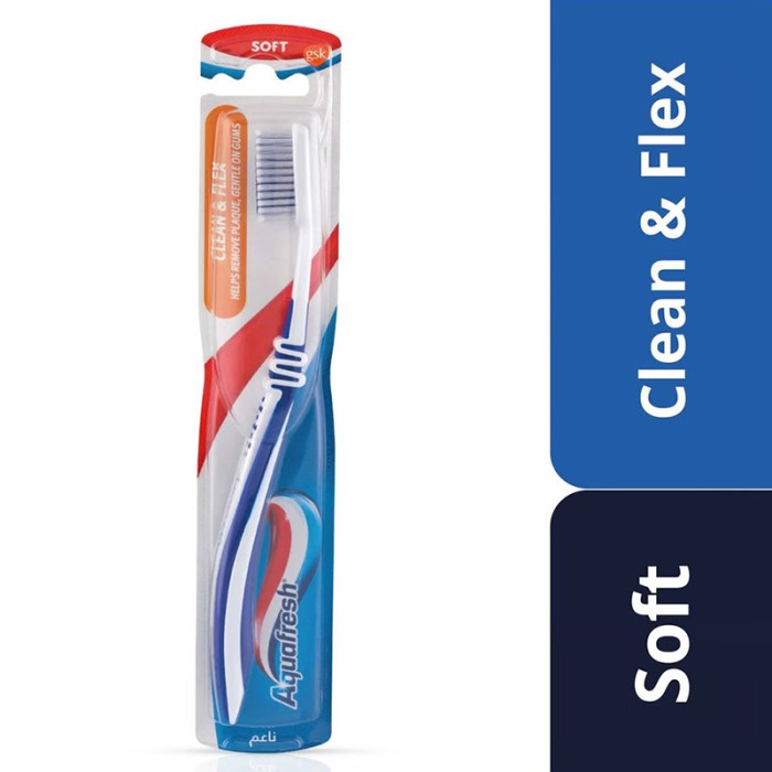 Aqua Fresh Toothbrush Clean & Flex Soft 1's