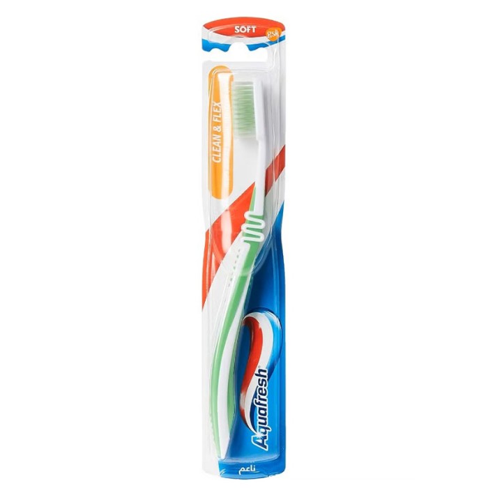 Aqua Fresh Toothbrush Clean & Flex Soft 1's