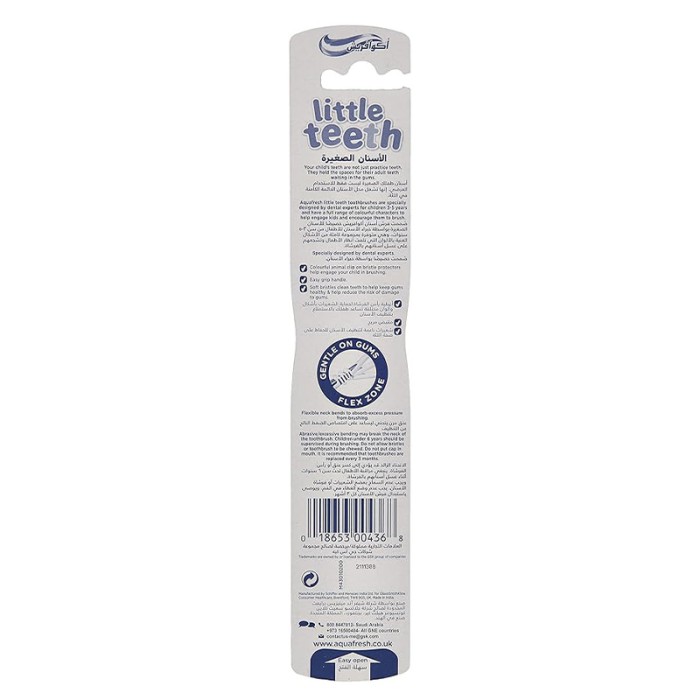 Aqua Fresh Toothbrush Little Teeth Soft 3 to 5 Years (1's) Child