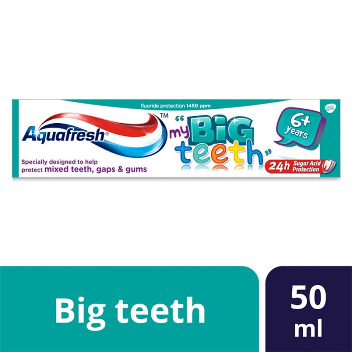 Aqua Fresh Toothpaste Big Teeth 50ml Child