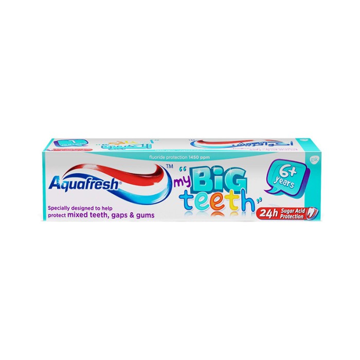 Aqua Fresh Toothpaste Big Teeth 50ml Child