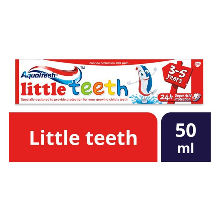 Aqua Fresh Toothpaste Little Teeth 50ml Child
