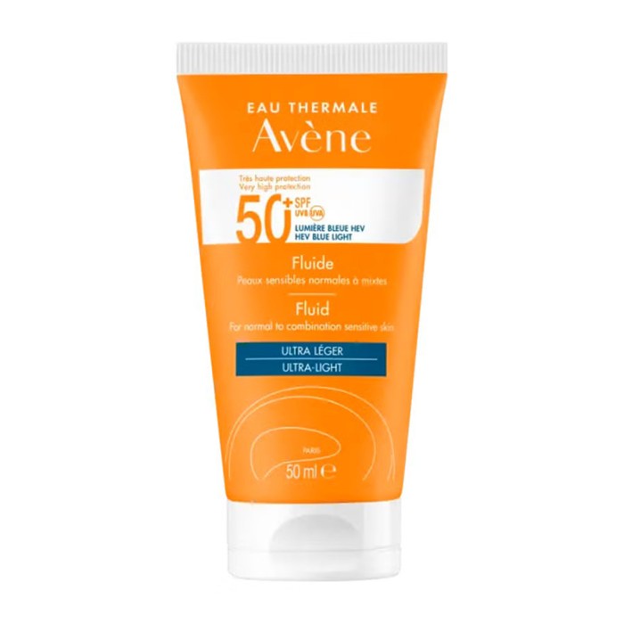 أفين فلويد حماية عالية جدًا، SPF 50+، 50 مل، للوجه والحماية
