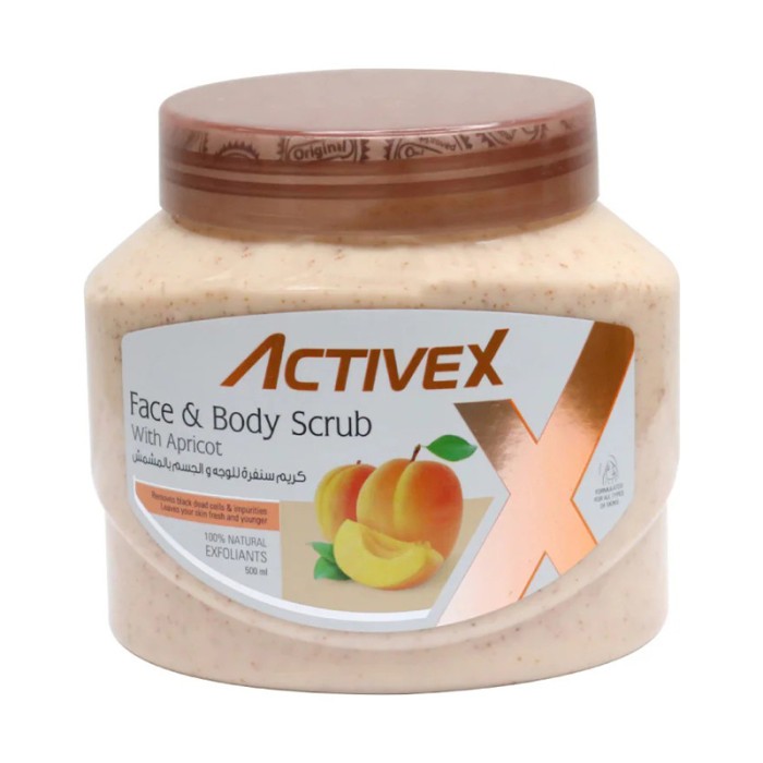 ActiveX Face & Body Scrub 500 ml Apricot