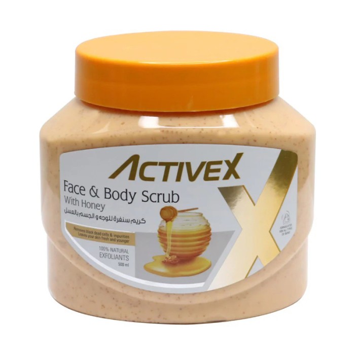 ActiveX Face & Body Scrub 500 ml Honey