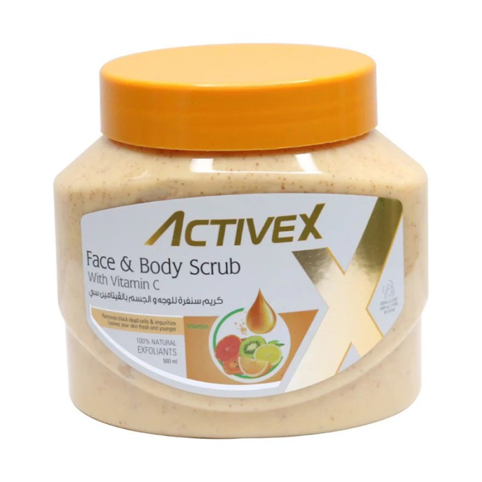 ActiveX Face & Body Scrub 500 ml Vitamin C