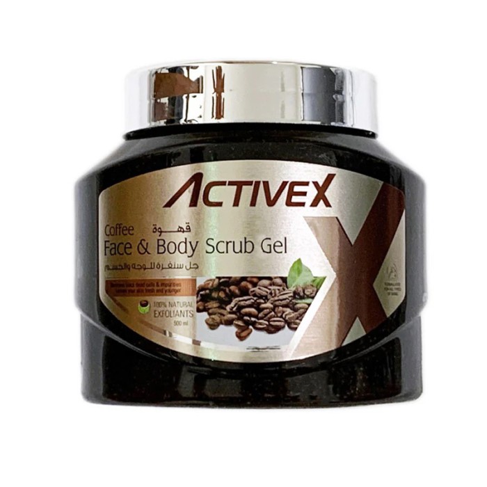 ActiveX Face & Body Scrub Gel 500 ml Coffee