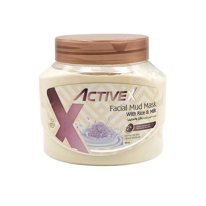 ActiveX Facial Mud Mask 500 ml Rice & Milk