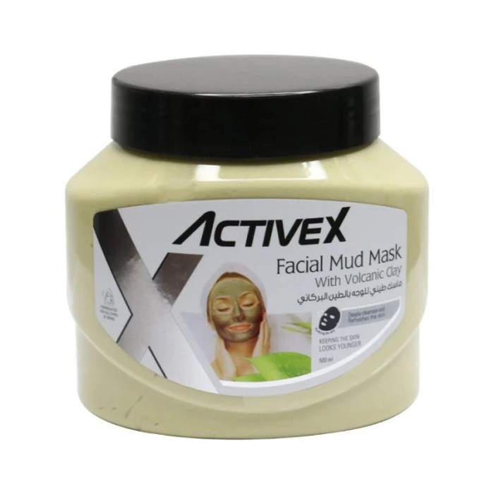 ActiveX Facial Mud Mask 500 ml Volcanic Clay