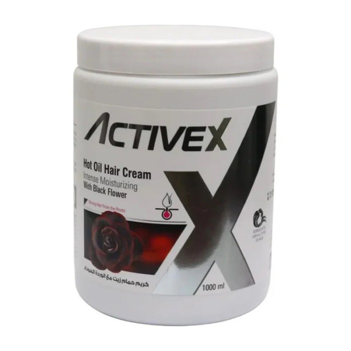 ActiveX Hot Oil Hair Cream 1000 ml Black Flower