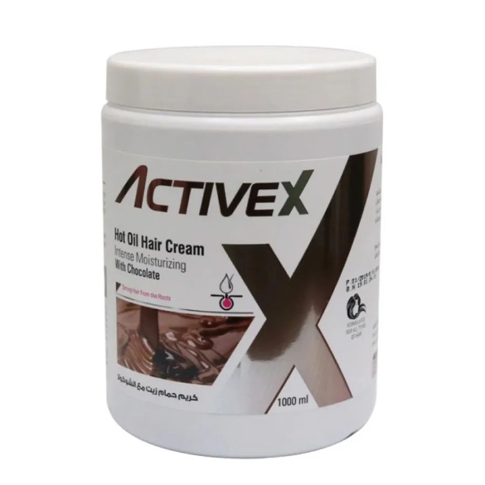 ActiveX Hot Oil Hair Cream 1000 ml Chocolate