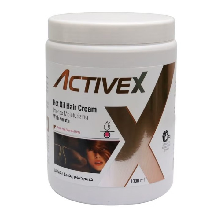 ActiveX Hot Oil Hair Cream 1000 ml Keratin