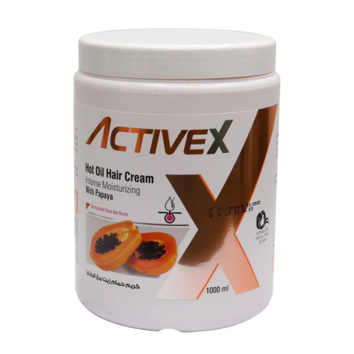 ActiveX Hot Oil Hair Cream 1000 ml Papaya