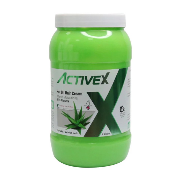 ActiveX Hot Oil Hair Cream 2 Ltr Aloevera
