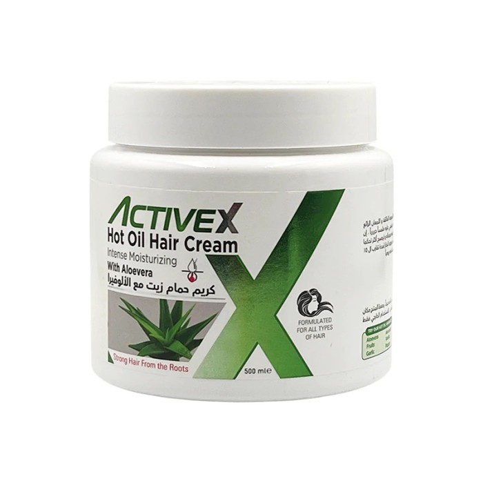 ActiveX Hot Oil Hair Cream 500 ml Aloevera