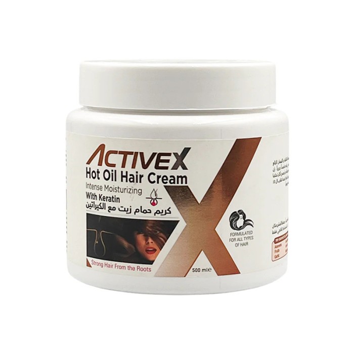 ActiveX Hot Oil Hair Cream 500 ml Keratin