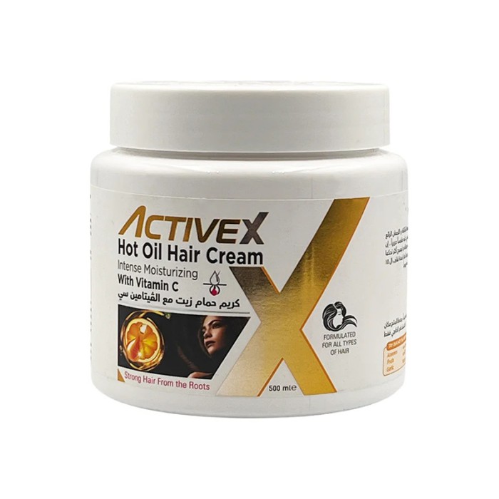 ActiveX Hot Oil Hair Cream 500 ml Vitamin C