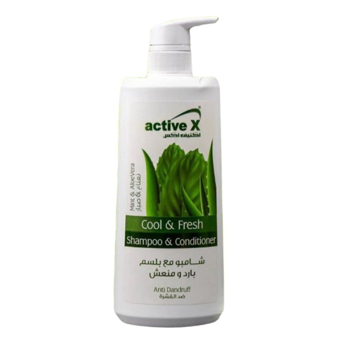 ActiveX Shampoo & Conditioner 700 ml Mint & AleoVera