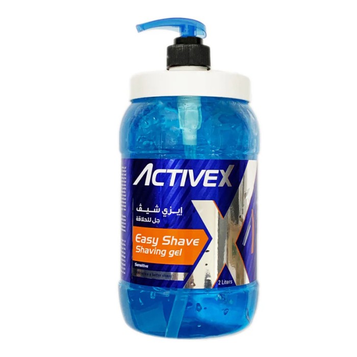 ActiveX Shaving Gel 2000 ml Pump Sensitive