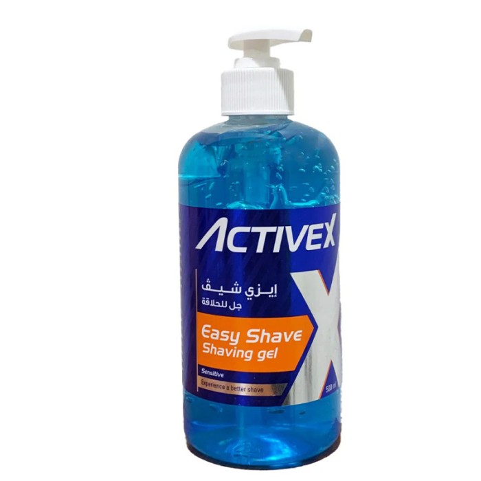 ActiveX Shaving Gel 500 ml Pump Sensitive