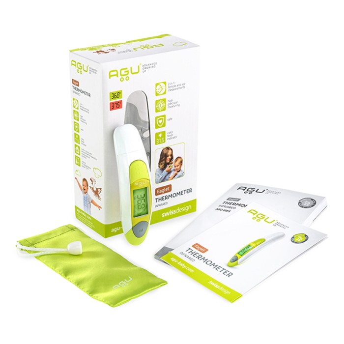 Agu Baby Infrared Thermometer Green/White
