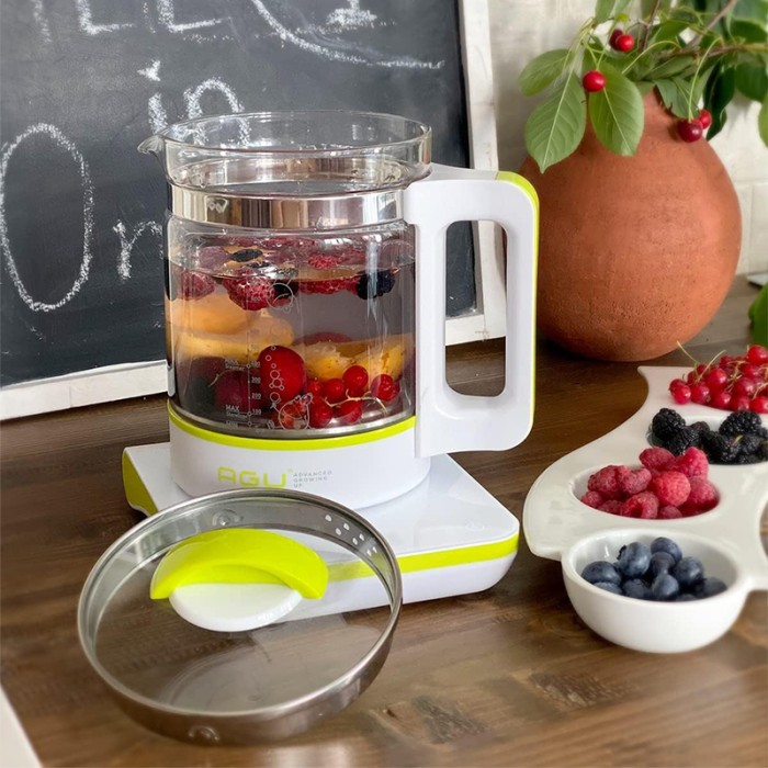 Agu Baby Multifunctional Electric Kettle Green/White