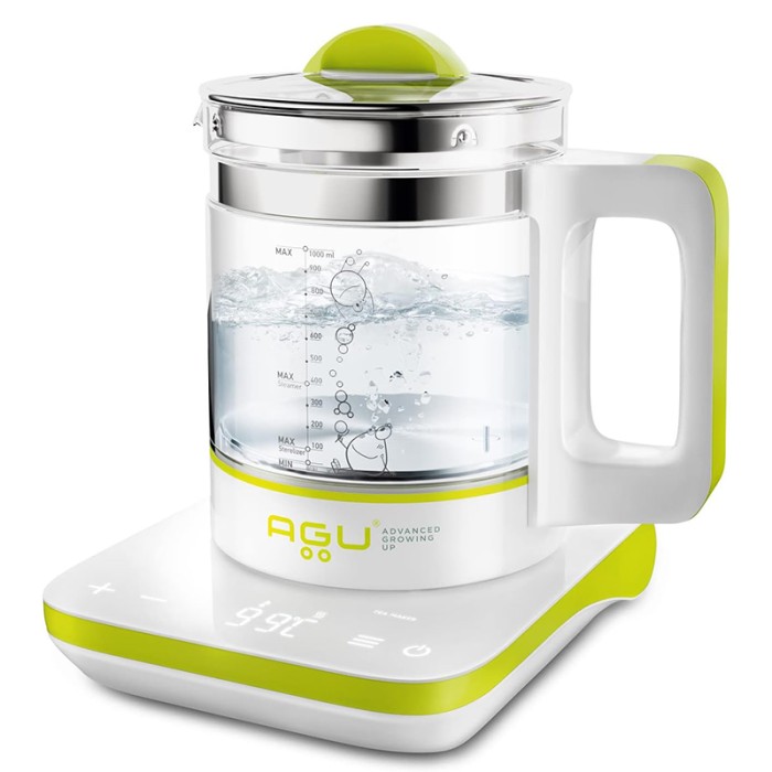 Agu Baby Multifunctional Electric Kettle Green/White