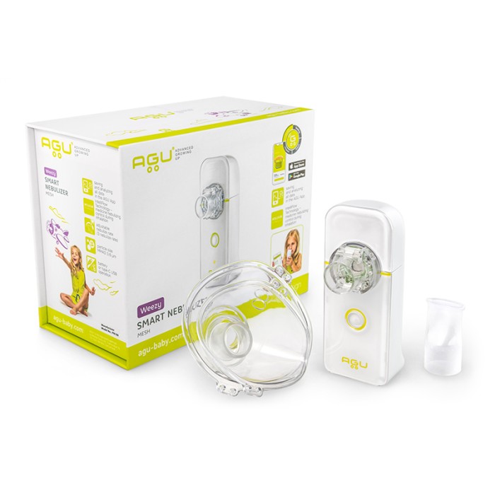 Agu Baby Smart Mesh Nebulizer White
