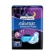 Always Clean & Dry Maxi Thick Night Sanitary Pads Wings 8pcs