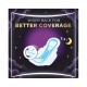 Always Clean & Dry Maxi Thick Night Sanitary Pads Wings 8pcs