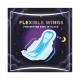 Always Clean & Dry Maxi Thick, Night Sanitary Pads with Wings, 24 Count