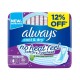 Always Cool & Dry, Maxi Thick, Large Sanitary Pads with Wings, 30 Pads