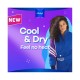 Always Cool & Dry, Maxi Thick, Large Sanitary Pads with Wings, 30 Pads