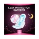 Always Cotton Soft Night Sanitary Pads, 8 Count