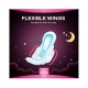 Always Cotton Soft Night Sanitary Pads, 8 Count