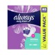 Always Daily Liners Comfort Protect Pantyliners With Fresh Scent, Normal, 80 Count