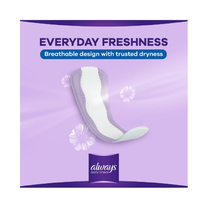 Always Daily Liners Extra Protect Pantyliners 16Pcs Large