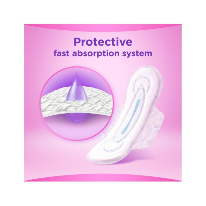 Always Skin Love Pads, Lavender Freshness, Thick & Large, 24 Count