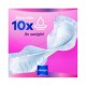 Always Ultra Flexfoam Diamond Sanitary Pads Large - 13pc