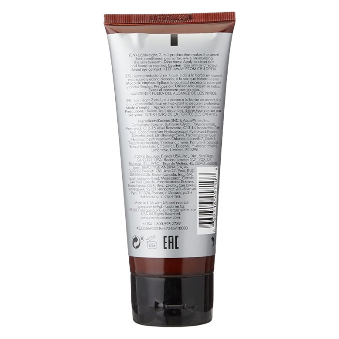 American Crew 2 In 1 Skin Moisturizer & Beard Conditioner 100ml