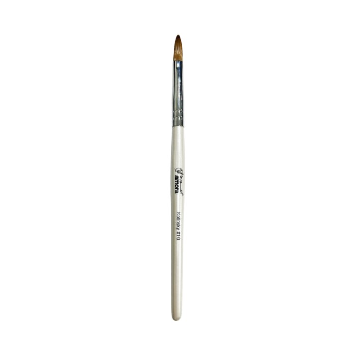 Amora 30% Kolisky Brush Wooden Handle Pearl - Size 10