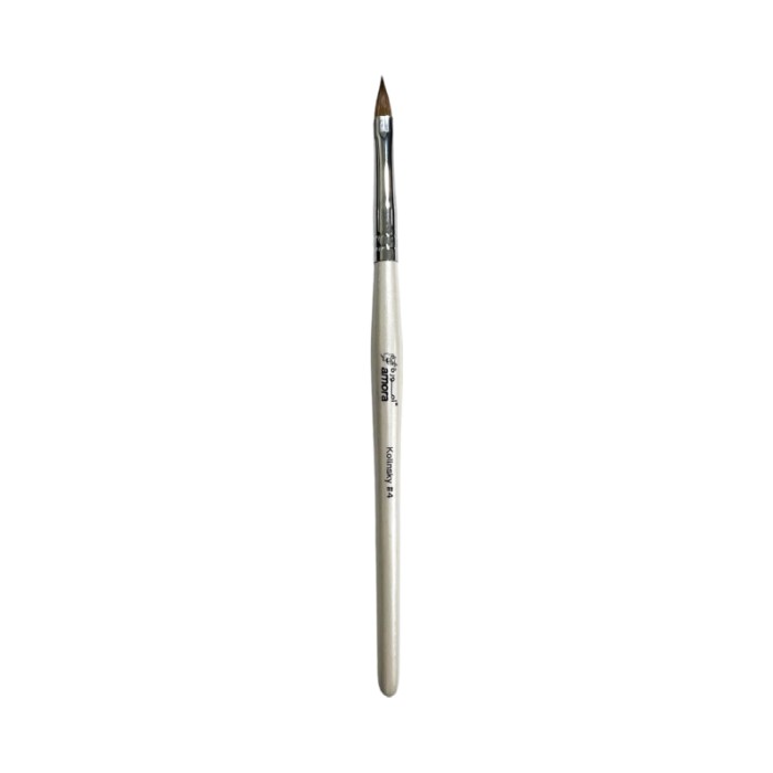 Amora 30% Kolisky Brush Wooden Handle Pearl - Size 4