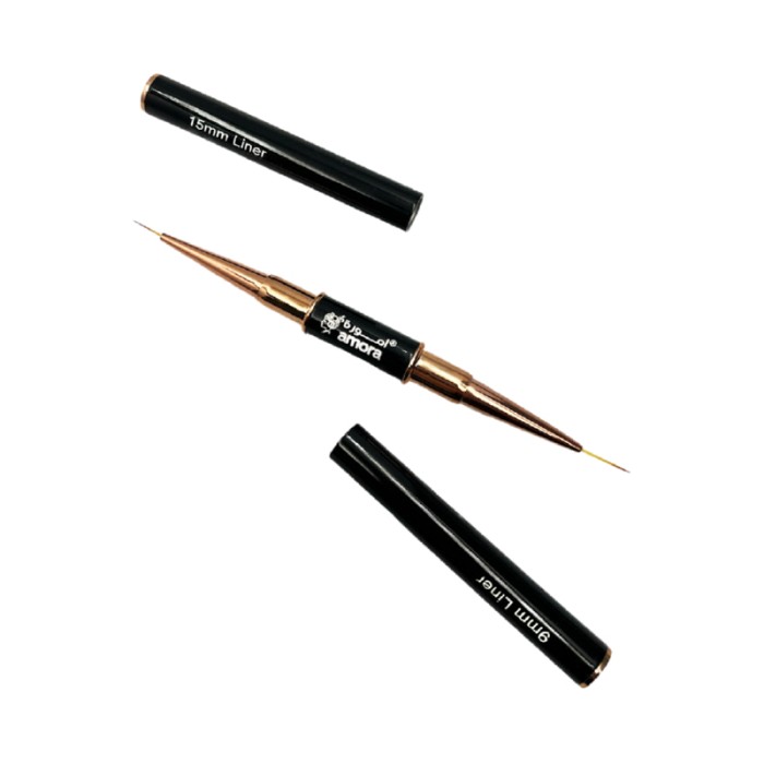 Amora Double Sided Brush set - Black